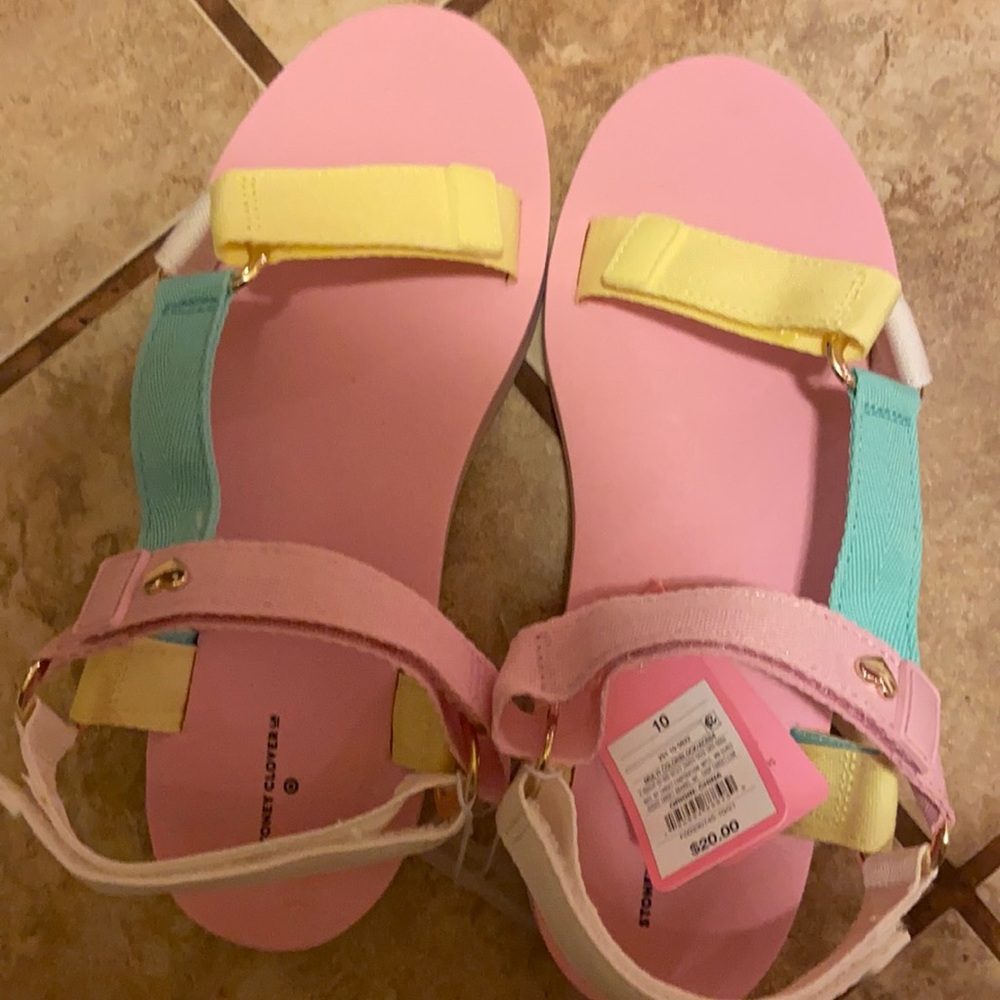 Stoney Clover Lane x Target. Size 10 sandal. New.
